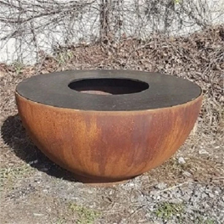 Corten Steel Bbq Barbecue Grill