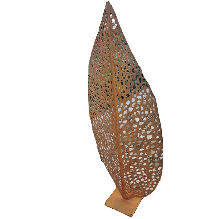 Decoration Corten Metal Trellis And Arts