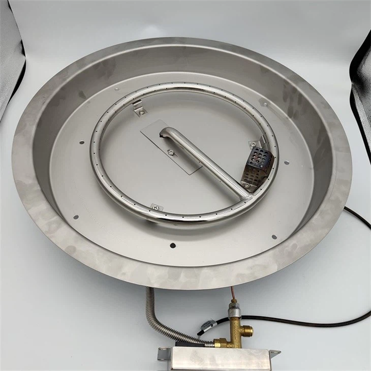 Fire Burner With Propane Gas Connection Kit