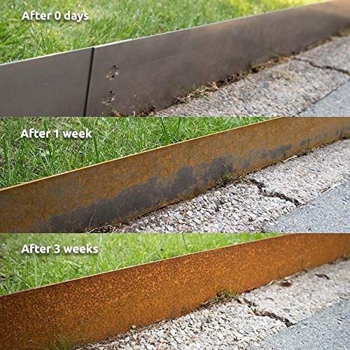 Customized Size Metal Grass Border